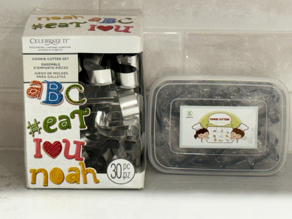 Cookie Cutter Bundle Set - Celebrate It Metal Alphabet (30 Pc) & Unmeint Animal